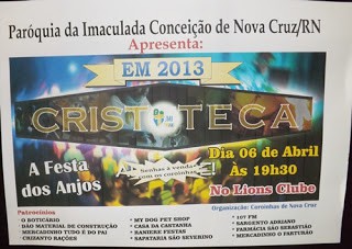 Coroinhas realizam Cristoteca e Pascom Cinema Itinerante